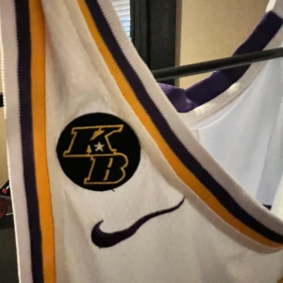 Kobe jersey with KB patch